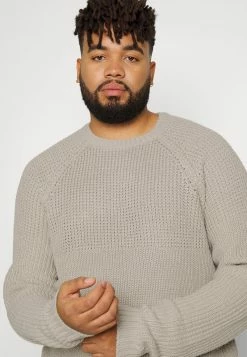 Only & Sons Herren ONSKELVIN CREW NECK Strickpullover - Pelican | Modischer Pullover für Herren -Only & Sons Geschäft f1f8ea7413ef4160b35e1592aaa9d8eb