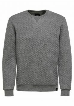 Only & Sons Herren Strickpullover - Medium Grey Melange | Bequemer Männerpullover aus Strickware 10 Only & Sons Herren Strickpullover - Medium Grey Melange | Bequemer Männerpullover aus Strickware -Only & Sons Geschäft f212aa2a11824edfaba44979490d3ae9