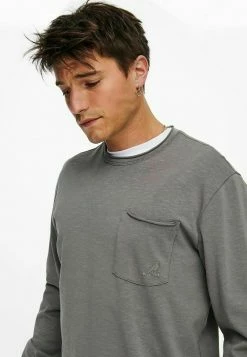 Only & Sons Herren Langarmshirt - Medium Grey Melange | Bequemes Basic-Shirt für jeden Anlass 9 Only & Sons Herren Langarmshirt - Medium Grey Melange | Bequemes Basic-Shirt für jeden Anlass -Only & Sons Geschäft f27ec0ff3e4743d19086d1ac1b4942b7