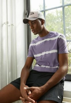 Only & Sons Herren ONSNATE REG TEE - T-Shirt Print in Montana Grape