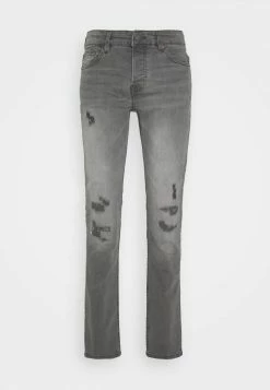 Only & Sons Herren ONSLOOM - Slim Fit Jeans - Graue Denim