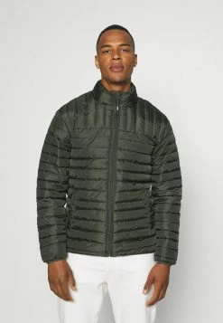 Only & Sons Herren ONSPAUL HIGHNECK JACKET - Übergangsjacke in Peat - Leichte Jacke