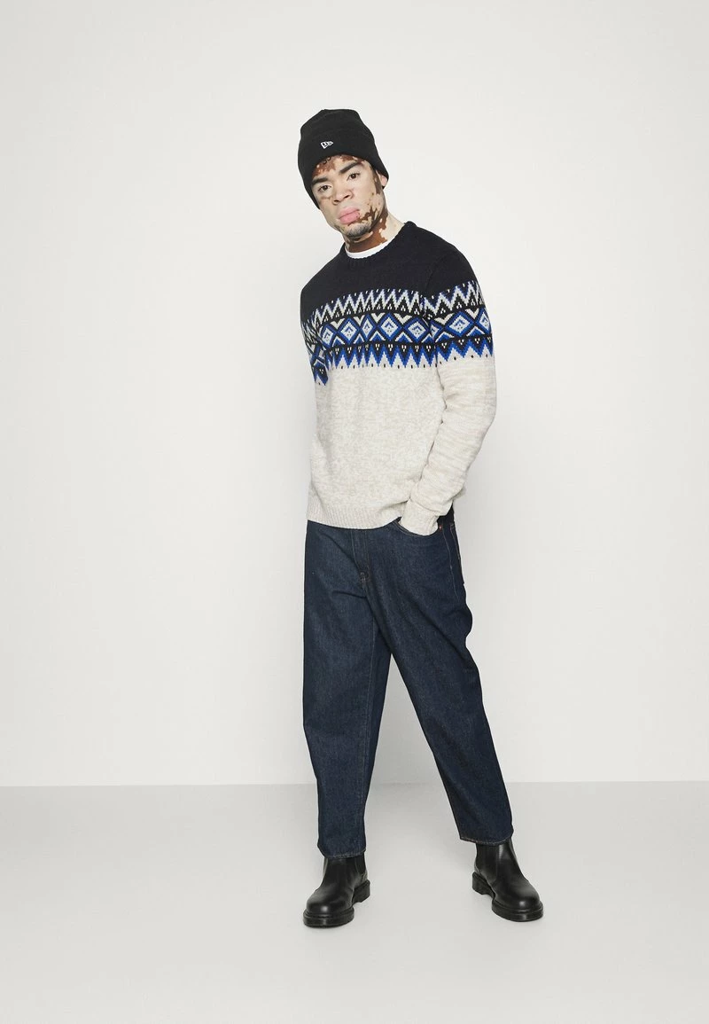 Only & Sons Herren ONSNEW LUDVIG CREW - Strickpullover Dark Navy - Moderner Herrenpullover 2 Only & Sons Herren ONSNEW LUDVIG CREW - Strickpullover Dark Navy - Moderner Herrenpullover – Bild 2