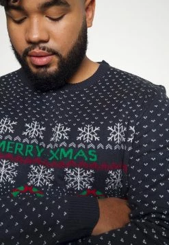 Only & Sons Herren ONSXMAS CREW Strickpullover Dark Navy - Modischer Herrenpullover für jeden Anlass -Only & Sons Geschäft f3211ea365c14fce867db7eb9905f703