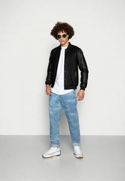 Only & Sons Herren ONSMATT LONGY 2 PACK - T-Shirt Basic - Schwarz/Weiß