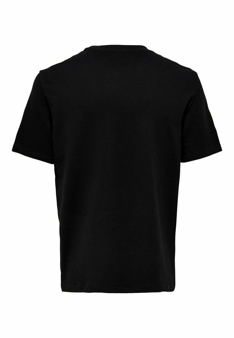 Only & Sons Herren T-Shirt Print - Schwarz | Modisches Baumwoll-Shirt für jeden Tag 7 Only & Sons Herren T-Shirt Print - Schwarz | Modisches Baumwoll-Shirt für jeden Tag – Bild 7