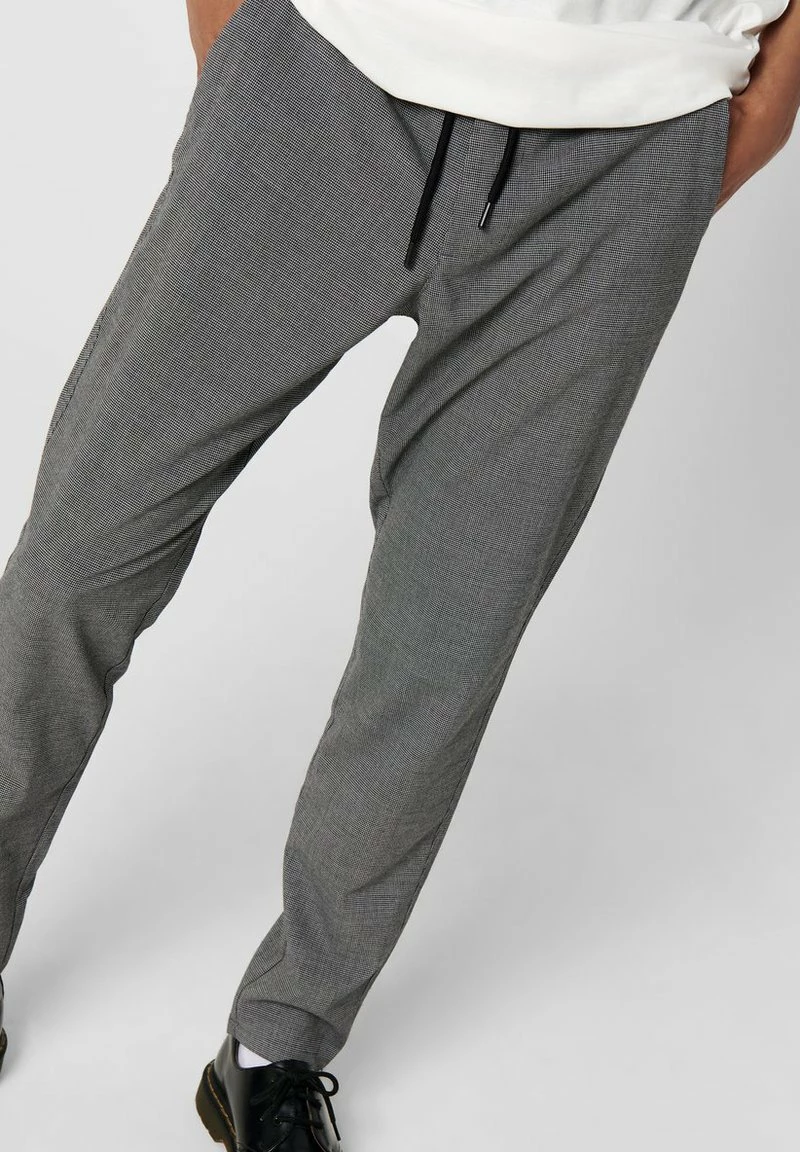 Only & Sons Herren KLASSISCHE Stoffhose Light Grey Melange - Elegante Herrenhose 4 Only & Sons Herren KLASSISCHE Stoffhose Light Grey Melange - Elegante Herrenhose – Bild 4