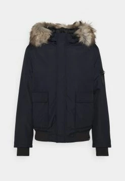 Only & Sons Herren ONSHAWK HOOD - Winterjacke Night Sky - Warme & Stylische Kapuzenjacke -Only & Sons Geschäft f7929c96150c4608b048cffc2f3bd23c