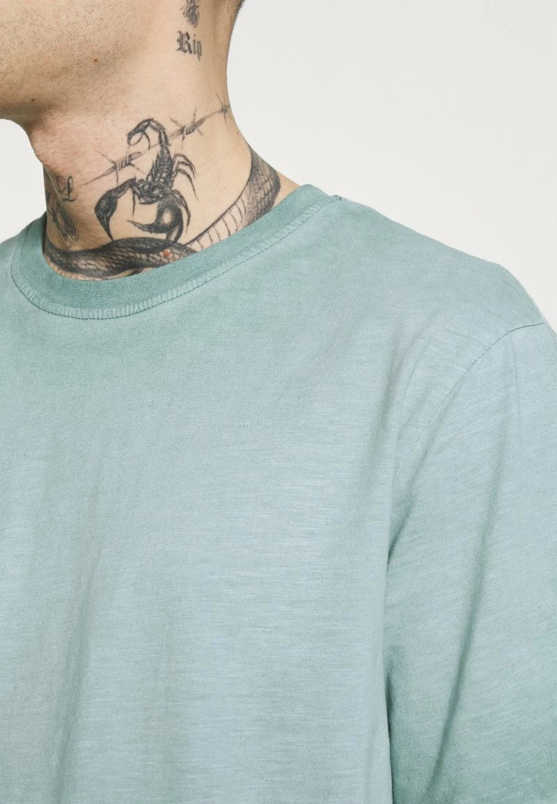 Only & Sons Herren ONSMILLENIUM LIFE WASHED T-Shirt Basic - Silber Blau 4 Only & Sons Herren ONSMILLENIUM LIFE WASHED T-Shirt Basic - Silber Blau – Bild 4