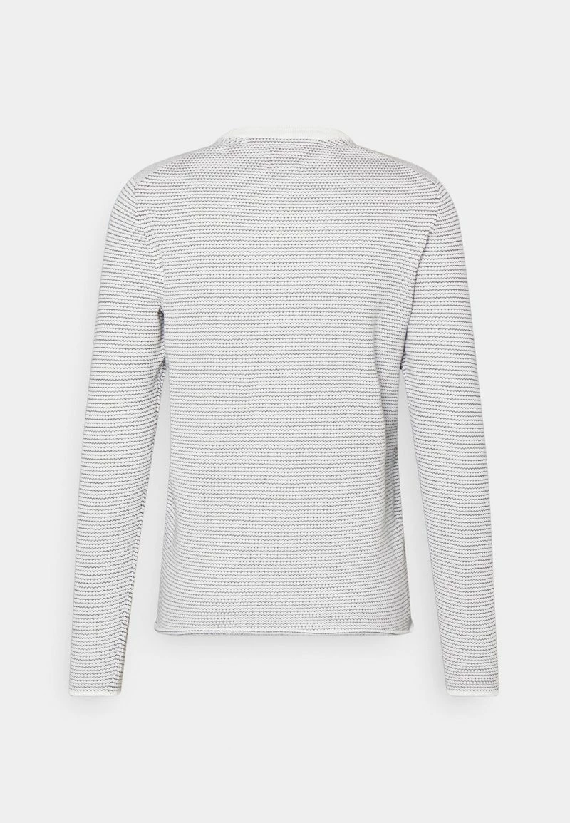 Only & Sons Herren ONSNIGUEL LIFE CREW NECK Strickpullover - Star White - Moderner Style 2 Only & Sons Herren ONSNIGUEL LIFE CREW NECK Strickpullover - Star White - Moderner Style – Bild 2