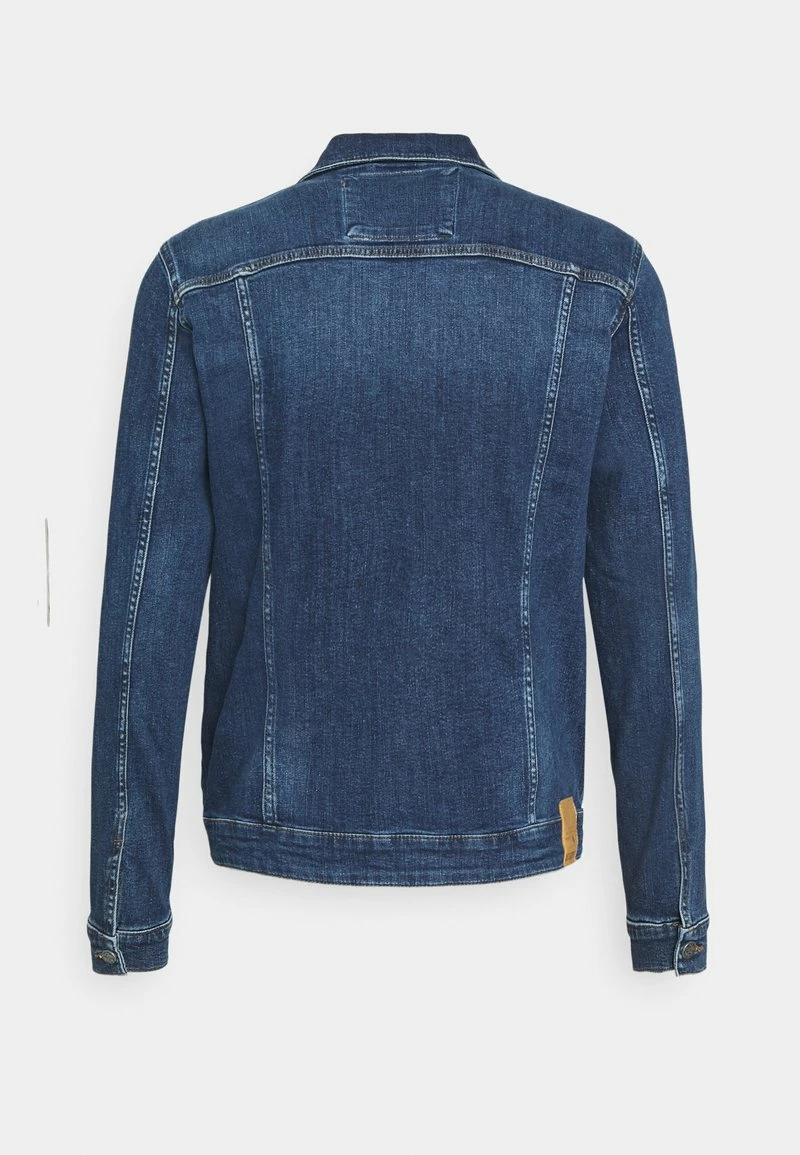 Only & Sons Herren ONSCOIN LIFE TRUCKER Jeansjacke - Blue Denim | Moderne Jeansjacke für Männer 2 Only & Sons Herren ONSCOIN LIFE TRUCKER Jeansjacke - Blue Denim | Moderne Jeansjacke für Männer – Bild 2