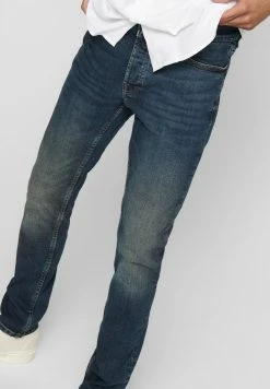 Only & Sons Herren ONSLOOM - Jeans Slim Fit - Blau Denim | Hoher Tragekomfort -Only & Sons Geschäft fa6a52974b6b49f0875fab111a6c9f2a