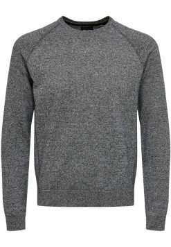 Only & Sons Herren Strickpullover - Black | Modischer & Bequemer Pullover für Herren
