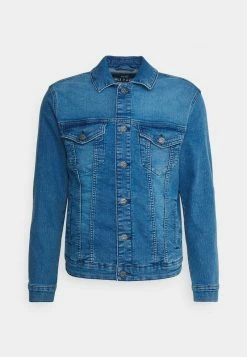Only & Sons Herren ONSCOME LIFE - Blaue Denim Jeansjacke | Moderne Jeansjacke für Herren