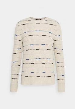 Only & Sons Herren ONSBRUCE LIFE STRIPE - Strickpullover - Pelican | Bequemer Herrenpullover mit Streifendesign -Only & Sons Geschäft fd6a1b7015d24807b92a0d40281ff0a7