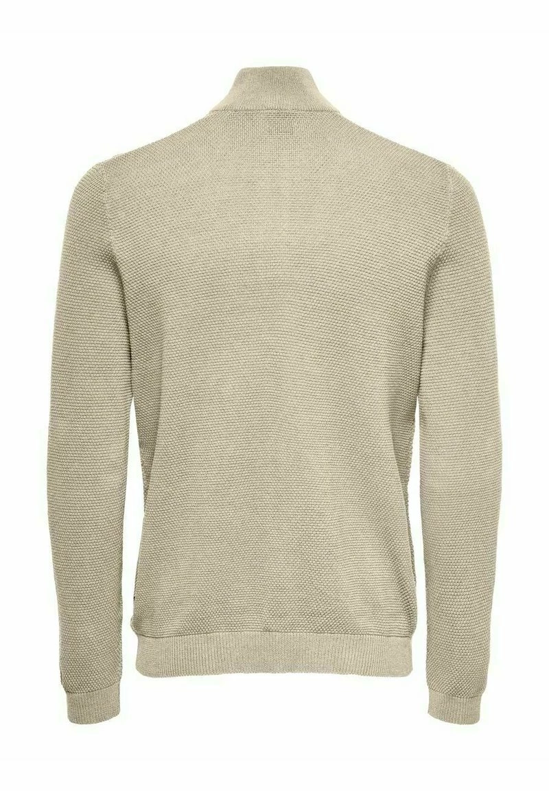 Only & Sons Herren Strickpullover - Beige | Premium Qualität | Modischer Herrenpullover 7 Only & Sons Herren Strickpullover - Beige | Premium Qualität | Modischer Herrenpullover – Bild 7