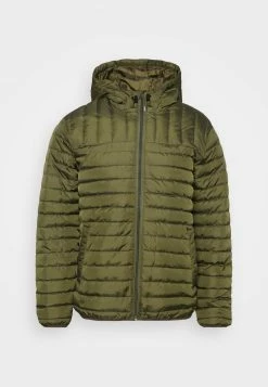 Only & Sons Herren ONSPAUL QUILTED HOOD JACKET - Übergangsjacke - Olive Night