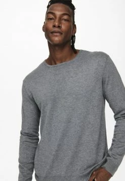 Only & Sons Herren ONSWYLER LIFE CREW - Strickpullover - Medium Grey Melange | Mode für Herren 8 Only & Sons Herren ONSWYLER LIFE CREW - Strickpullover - Medium Grey Melange | Mode für Herren -Only & Sons Geschäft fe87828a276f44ee920d519f4d84cef3