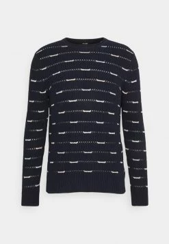 Only & Sons Herren ONSBRUCE LIFE STRIPE - Strickpullover - Dark Navy | Moderne Herrenmode -Only & Sons Geschäft ff6b7f0deef9482f94e8214343c6a564