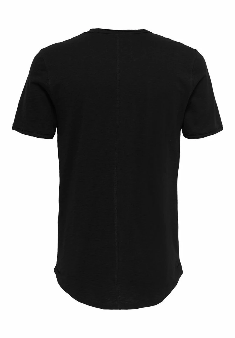 Only & Sons Herren ONSBENNE - T-Shirt Basic - Schwarz - atmungsaktiv und bequem 2 Only & Sons Herren ONSBENNE - T-Shirt Basic - Schwarz - atmungsaktiv und bequem – Bild 2