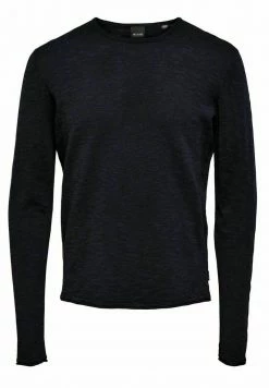 Only & Sons Herren Strickpullover - Dunkelblau (Dark Navy) | Modischer Herrenpullover aus Strickware