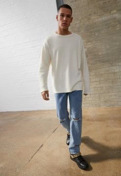 Only & Sons Herren ONSEDGE LOOSE WASHED - Gerade geschnittene Jeans - Blau Denim